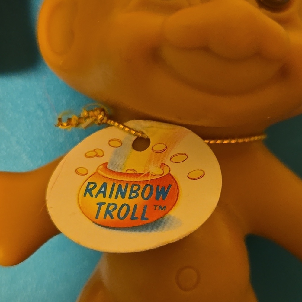 Lot 5 Russ Vintage Treasure Rainbow Troll Dolls Wishstone 90s Retro Nostalgia - Picture 8 of 10